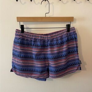 Patagonia Nylon Shorts with Mesh Pockets